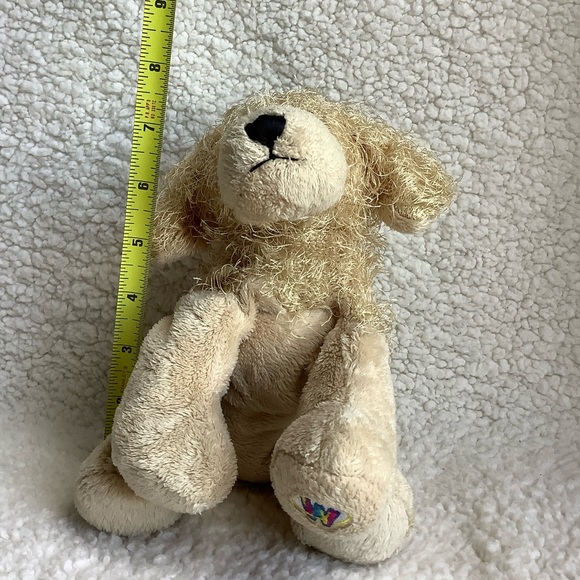 GANZ Webkinz HM010 Golden Retriever Puppy Dog Plush Stuffed Animal Toy No Code - Picture 3 of 9